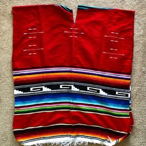 Mexican Sarape Poncho